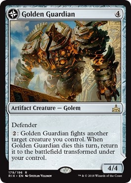 Image for Golden Guardian (Rivals of Ixalan) (179) - Magic: The Gathering