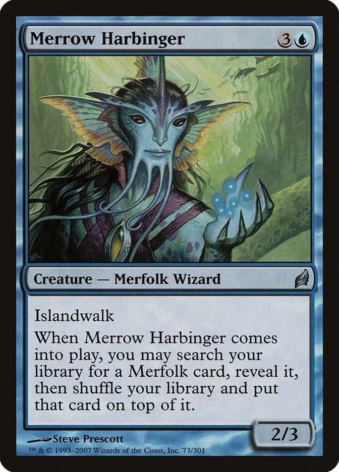 Image for Merrow Harbinger (Lorwyn) (73) - Magic: The Gathering