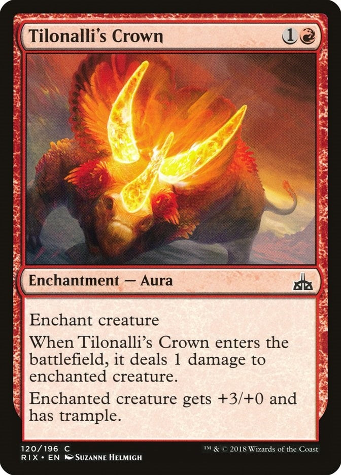 Image for Tilonalli's Crown (Rivals of Ixalan) (120) - Magic: The Gathering