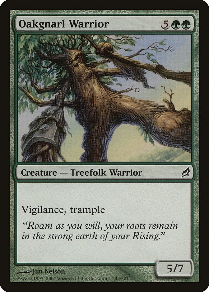 Image for Oakgnarl Warrior (Lorwyn) (232) - Magic: The Gathering