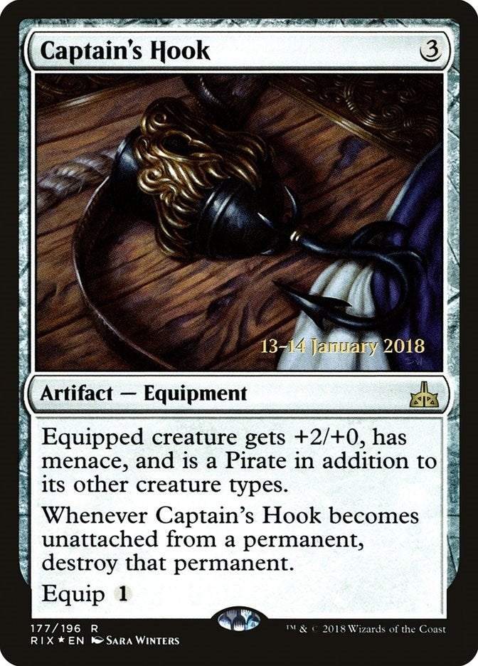 Image for Captain's Hook (Prerelease Cards) (177) - Magic: The Gathering