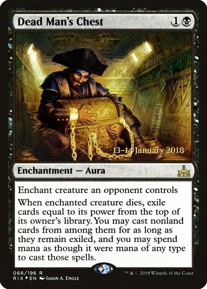 Image for Dead Man's Chest (Prerelease Cards) (66) - Magic: The Gathering