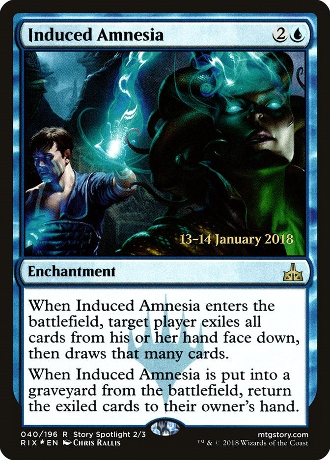 Image for Induced Amnesia (Prerelease Cards) (40) - Magic: The Gathering