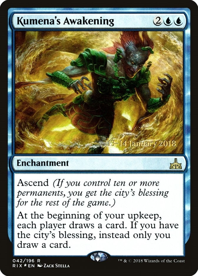 Image for Kumena's Awakening (Prerelease Cards) (42) - Magic: The Gathering