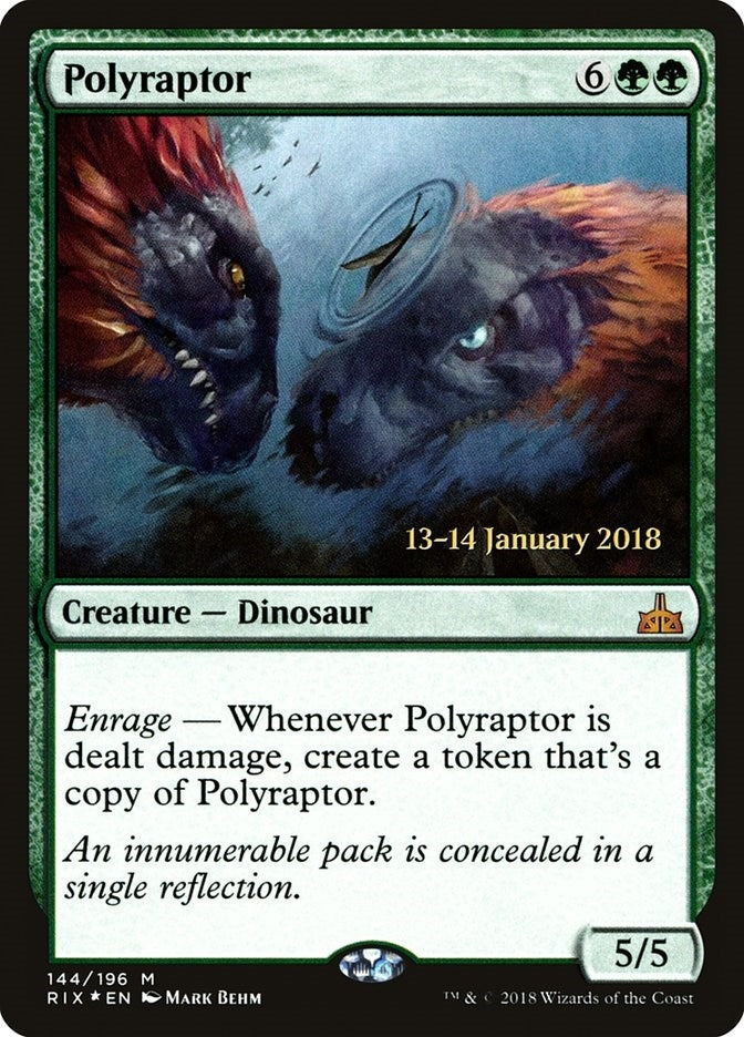 Image for Polyraptor (Prerelease Cards) (144) - Magic: The Gathering