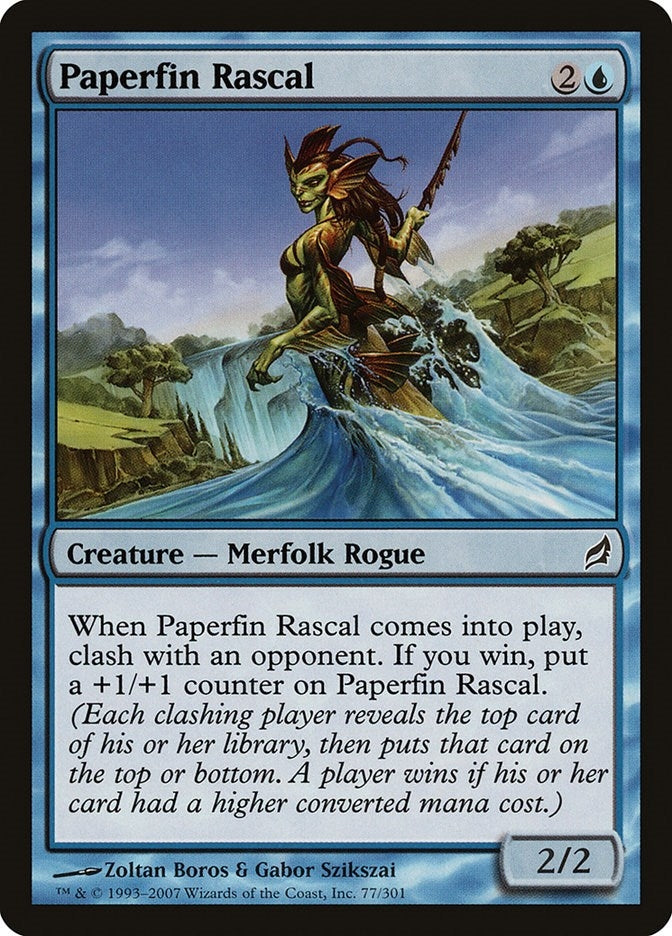 Image for Paperfin Rascal (Lorwyn) (77) - Magic: The Gathering