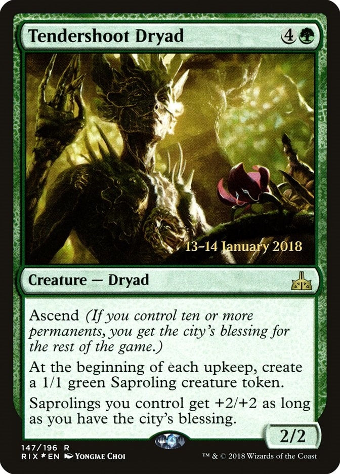 Image for Tendershoot Dryad (Prerelease Cards) (147) - Magic: The Gathering