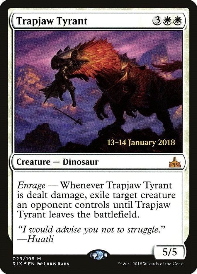 Image for Trapjaw Tyrant (Prerelease Cards) (29) - Magic: The Gathering