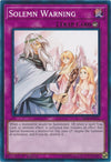 Image for Solemn Warning (Structure Deck: Wave of Light) (SR05-EN037) - YuGiOh