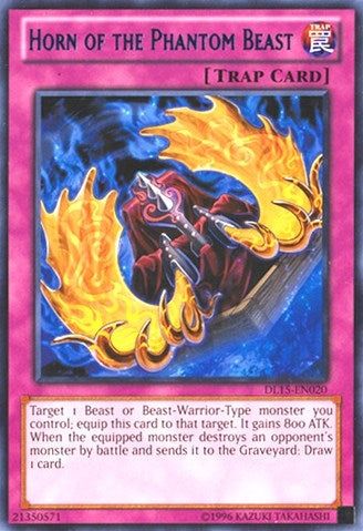 Image for Horn of the Phantom Beast (Blue) (Duelist League Promo) (DL15-EN020) - YuGiOh