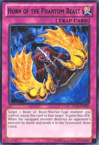 Image for Horn of the Phantom Beast (Green) (Duelist League Promo) (DL15-EN020) - YuGiOh