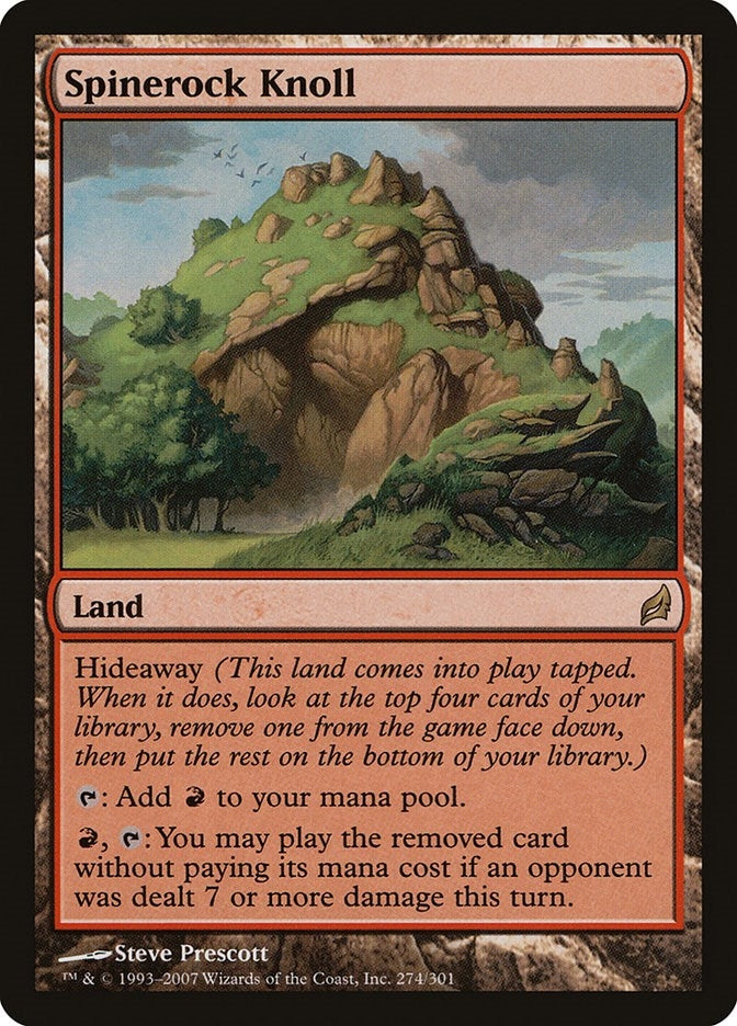 Image for Spinerock Knoll (Lorwyn) (274) - Magic: The Gathering
