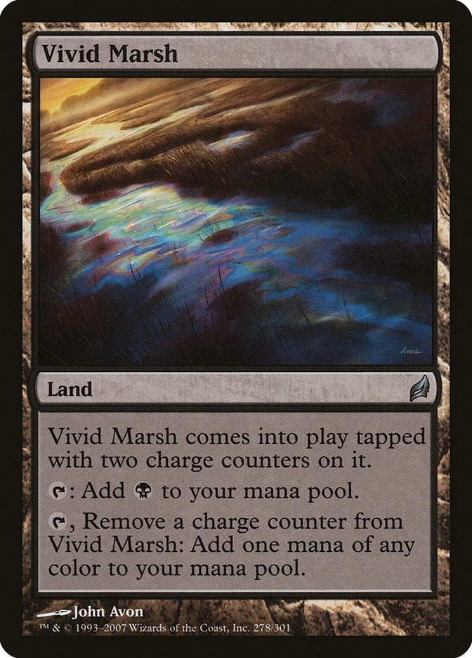 Image for Vivid Marsh (Lorwyn) (278) - Magic: The Gathering