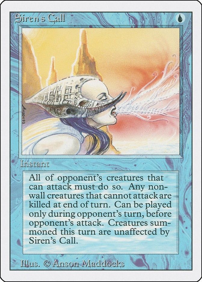 Image for Siren's Call (Revised Edition) - Magic: The Gathering