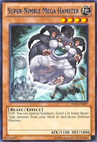 Image for Super-Nimble Mega Hamster (Blue) (Duelist League Promo) (DL15-EN007) - YuGiOh