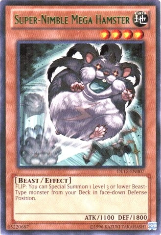 Image for Super-Nimble Mega Hamster (Green) (Duelist League Promo) (DL15-EN007) - YuGiOh