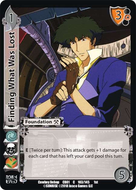 Image for Finding What Was Lost (Cowboy Bebop) (103) - UniVersus