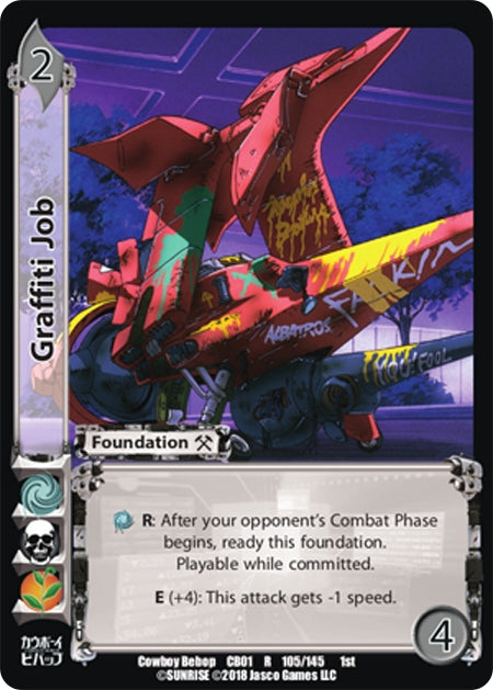 Image for Graffiti Job (Cowboy Bebop) (105) - UniVersus