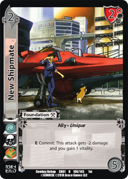 Image for New Shipmate (Cowboy Bebop) (106) - UniVersus