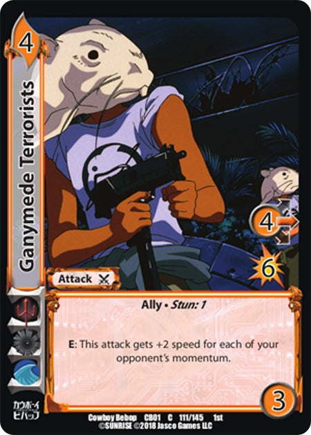 Image for Ganymede Terrorists (Cowboy Bebop) (111) - UniVersus