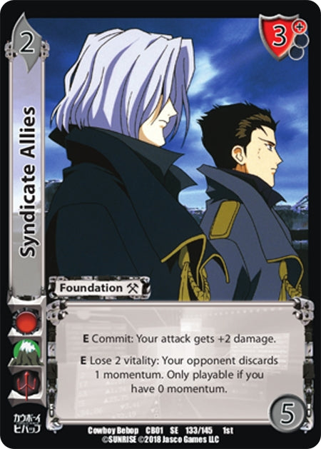 Image for Syndicate Allies (Cowboy Bebop) (133) - UniVersus