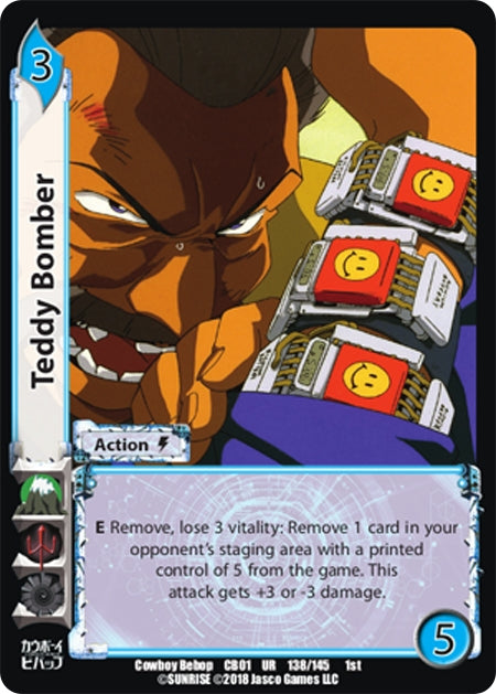 Image for Teddy Bomber (Cowboy Bebop) (138) - UniVersus