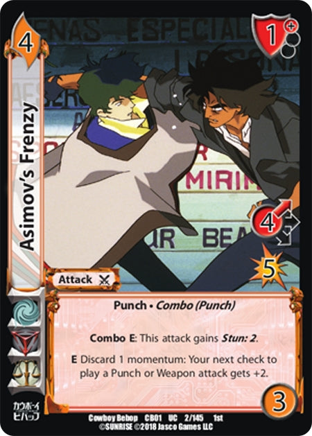Image for Asimov's Frenzy (Cowboy Bebop) (2) - UniVersus