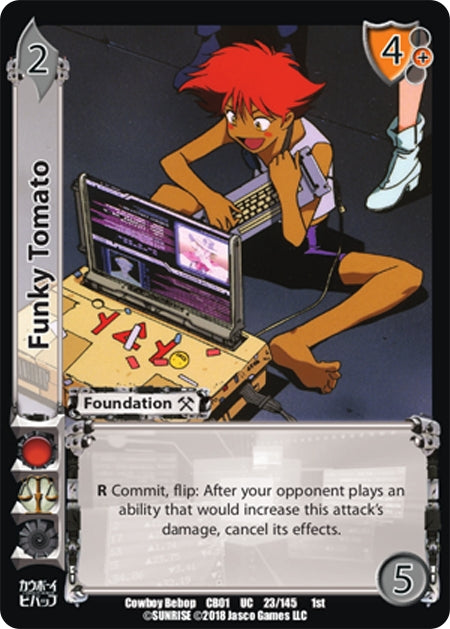 Image for Funky Tomato (Cowboy Bebop) (23) - UniVersus