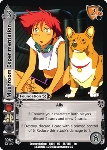 Image for Mushroom Experimentation (Cowboy Bebop) (26) - UniVersus