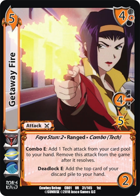 Image for Getaway Fire (Cowboy Bebop) (31) - UniVersus