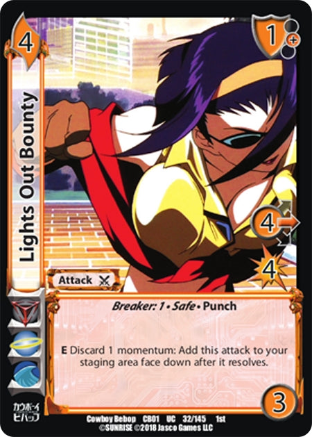 Image for Lights Out Bounty (Cowboy Bebop) (32) - UniVersus