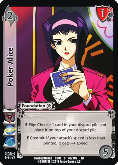 Image for Poker Alice (Cowboy Bebop) (43) - UniVersus