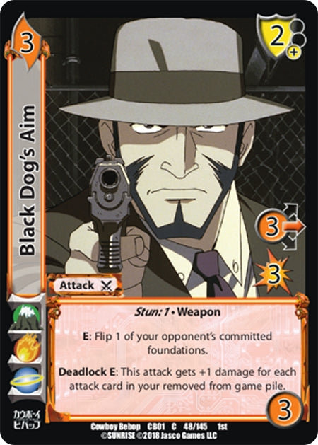 Image for Black Dog's Aim (Cowboy Bebop) (48) - UniVersus