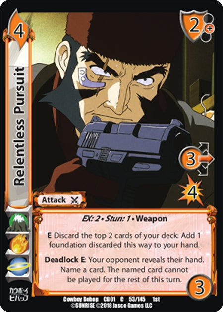 Image for Relentless Pursuit (Cowboy Bebop) (53) - UniVersus
