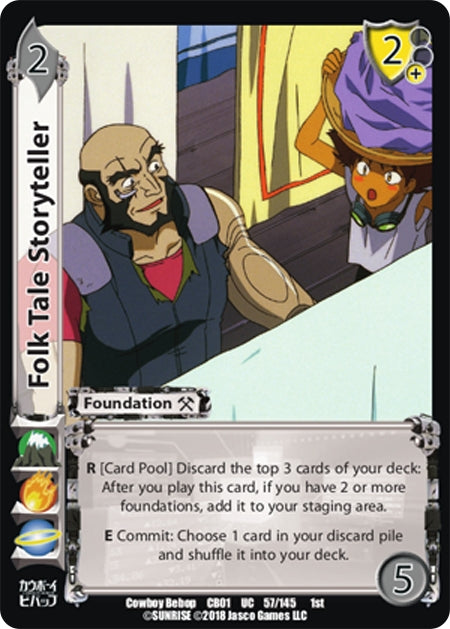 Image for Folk Tale Storyteller (Cowboy Bebop) (57) - UniVersus