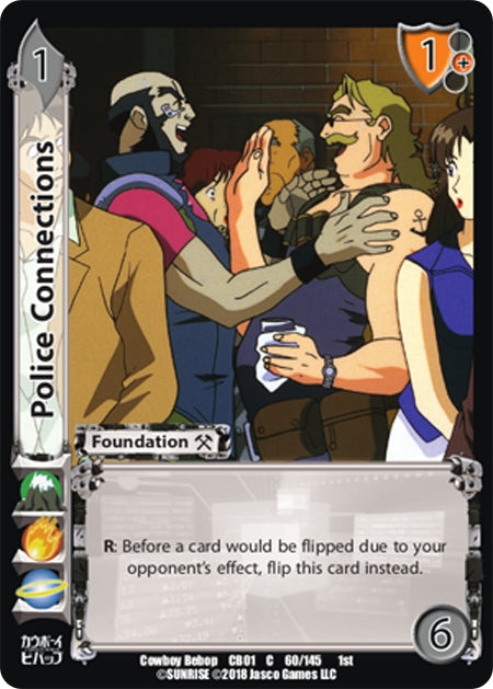 Image for Police Connections (Cowboy Bebop) (60) - UniVersus