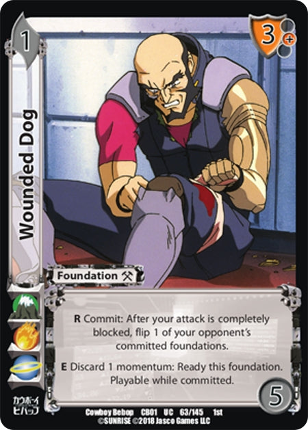 Image for Wounded Dog (Cowboy Bebop) (63) - UniVersus