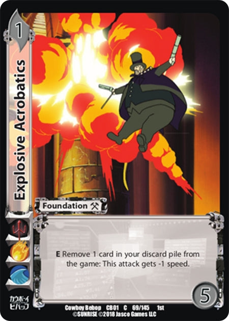 Image for Explosive Acrobatics (Cowboy Bebop) (69) - UniVersus