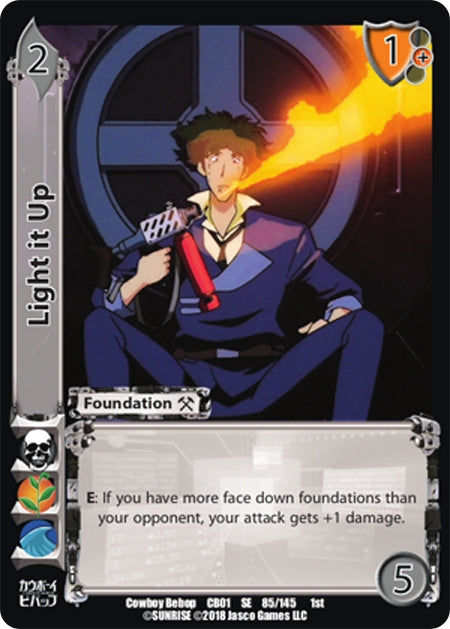 Image for Light it Up (Cowboy Bebop) (85) - UniVersus
