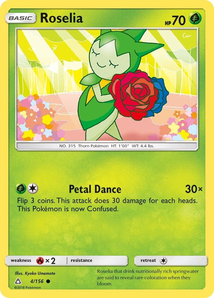 Image for Roselia (SM - Ultra Prism) (4/156) - Pokemon