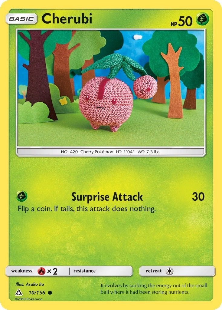 Image for Cherubi (SM - Ultra Prism) (10/156) - Pokemon