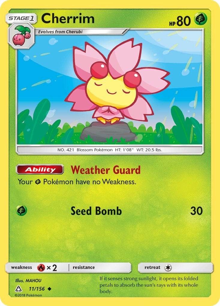 Image for Cherrim (SM - Ultra Prism) (11/156) - Pokemon