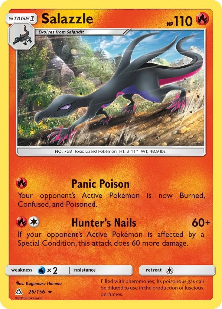 Image for Salazzle (SM - Ultra Prism) (26/156) - Pokemon