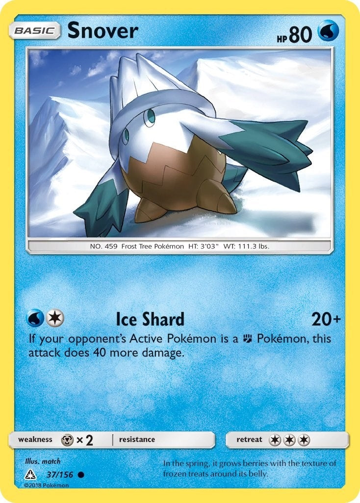 Image for Snover (SM - Ultra Prism) (37/156) - Pokemon
