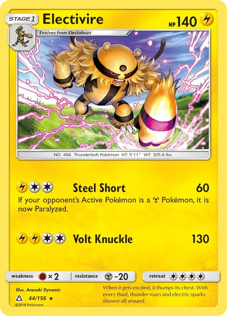 Image for Electivire (SM - Ultra Prism) (44/156) - Pokemon