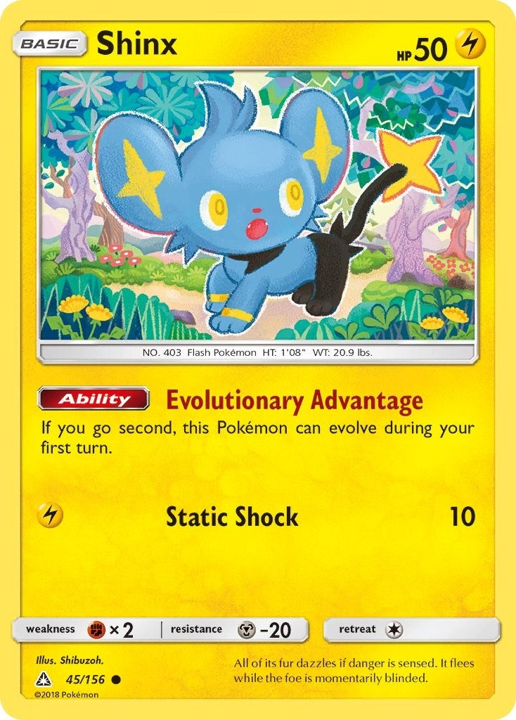 Image for Shinx (45) (SM - Ultra Prism) (45/156) - Pokemon