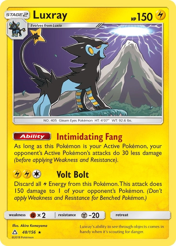 Image for Luxray (SM - Ultra Prism) (48/156) - Pokemon