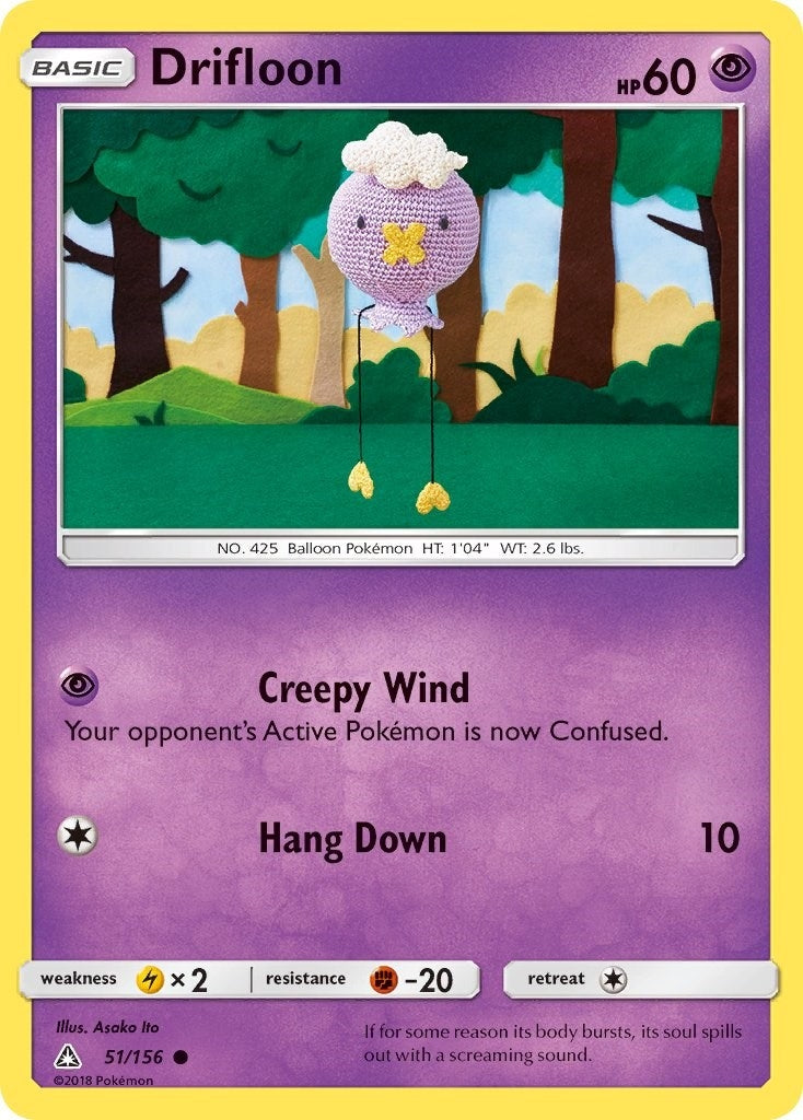 Image for Drifloon (SM - Ultra Prism) (51/156) - Pokemon