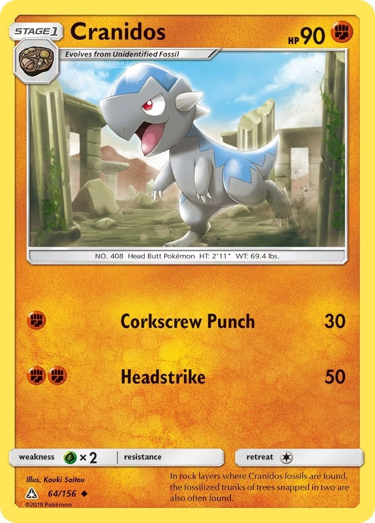 Image for Cranidos (SM - Ultra Prism) (64/156) - Pokemon