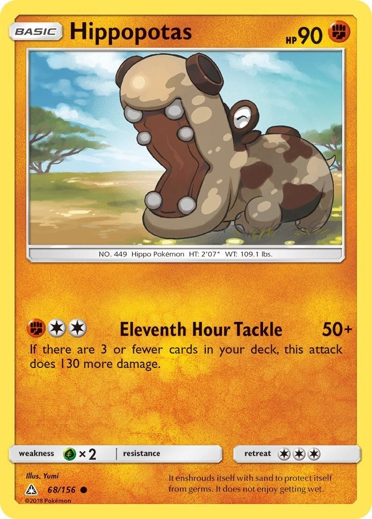 Image for Hippopotas (SM - Ultra Prism) (68/156) - Pokemon